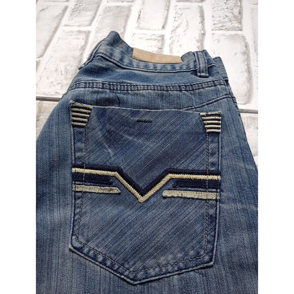 F.U.S.A.I Western Men's Jeans Size 32x30 Boot Cut Denim Medium Wash - Picture 13 of 13